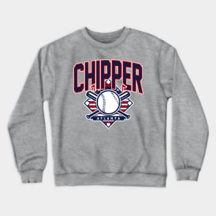 Vintage Atlanta Baseball Chipper Crewneck Sweatshirt